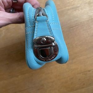 Marc Jacobs leather toiletry bag.